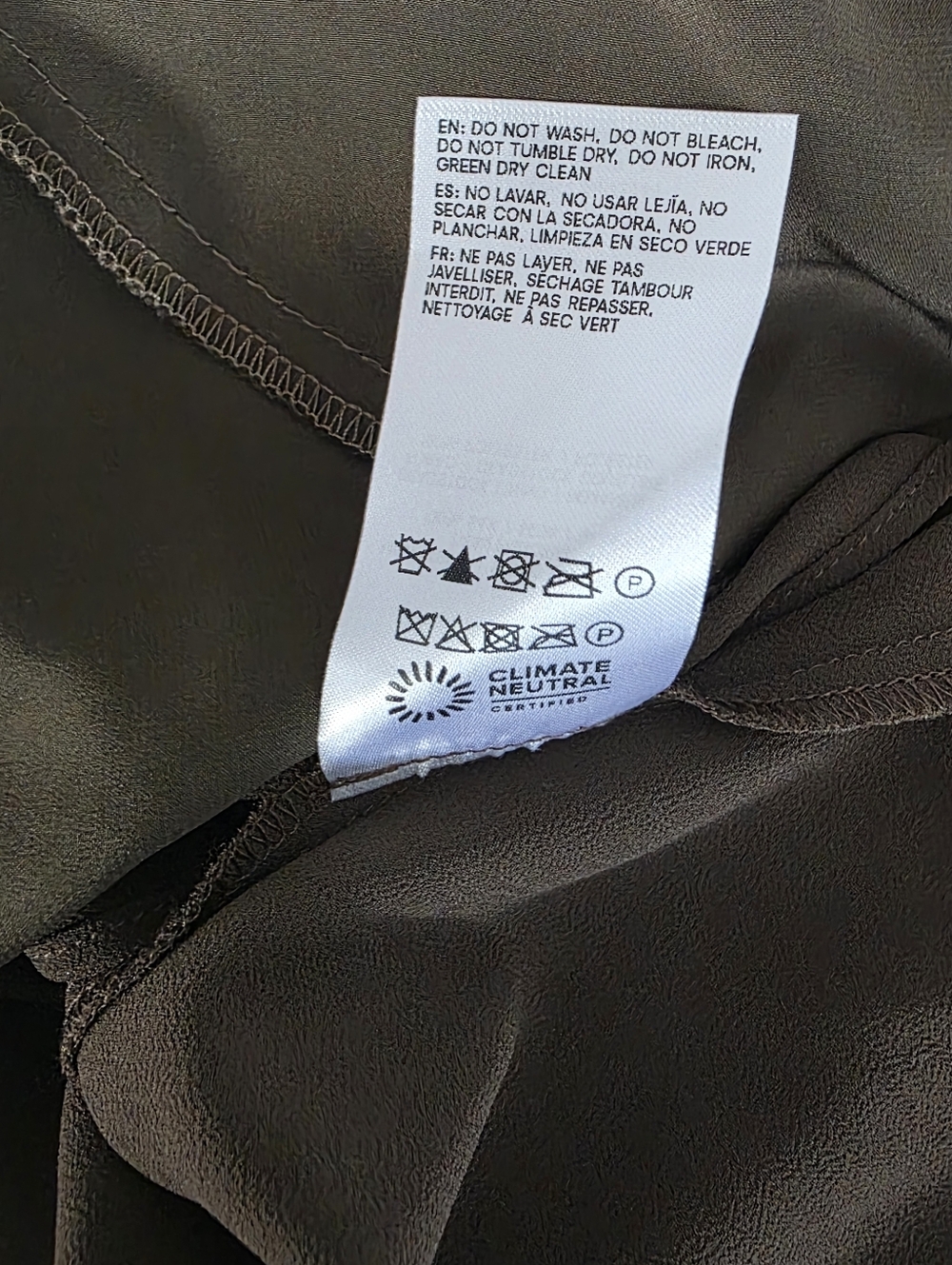 NWT Reformation Anaiis Silk Dress - Picture 8 of 8